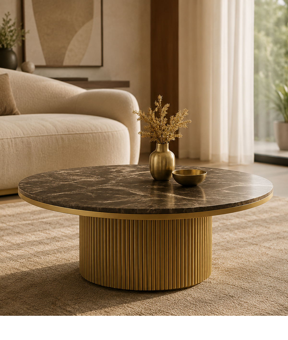 Nero Marble Dining Table