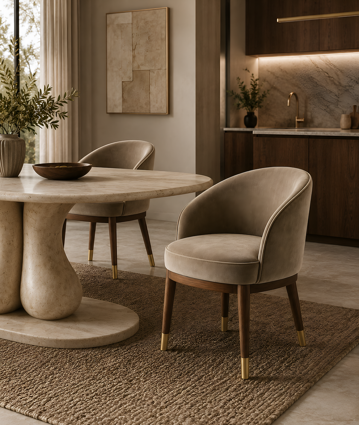 Velvet Dining Chair