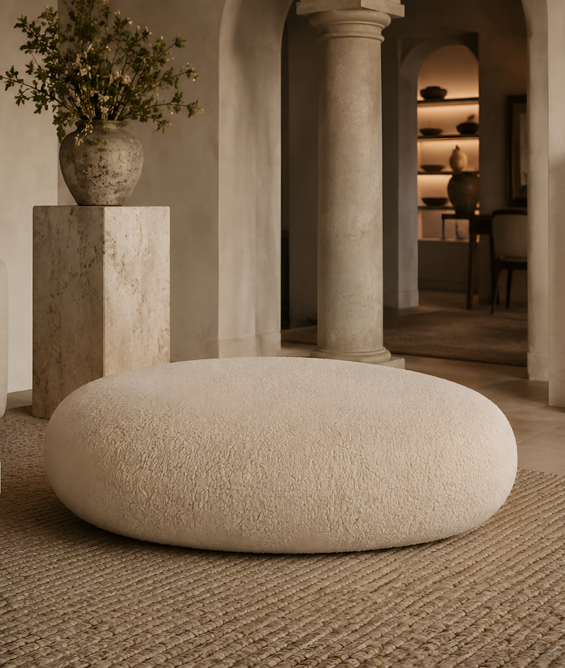 Pebble Ottoman