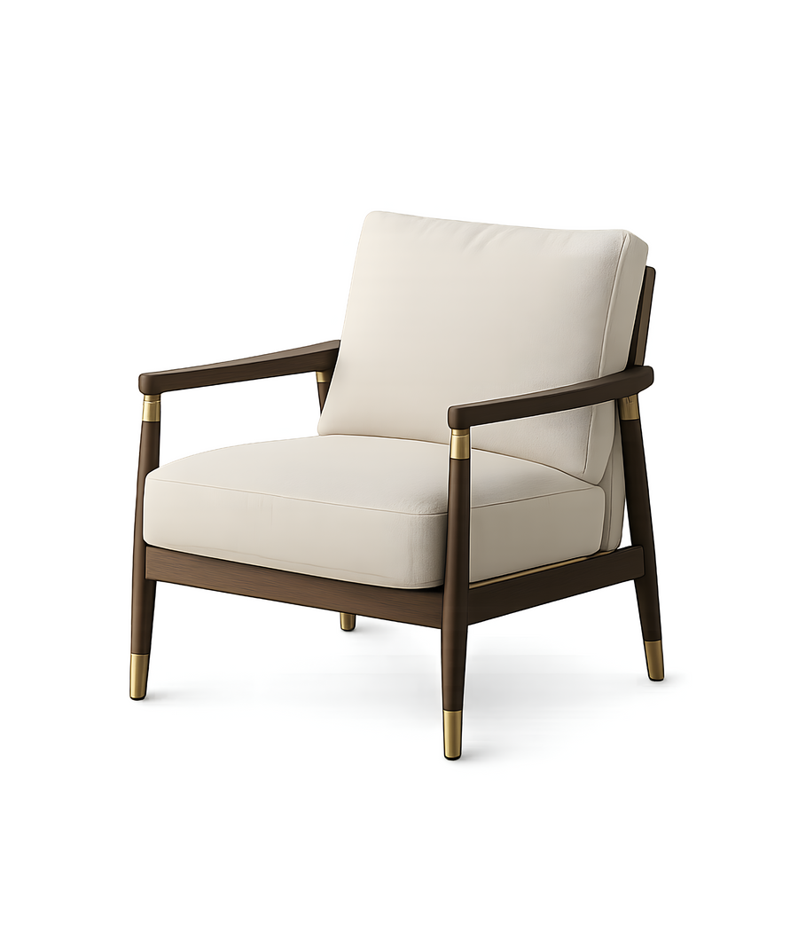 Arden Wooden Accent Chair